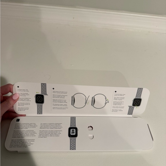 Never Used! Apple Watch Nike Sport Band 41mm Coral Color - Picture 6 of 7